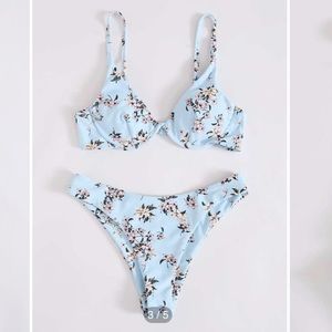 Floral Underwire Bikini
